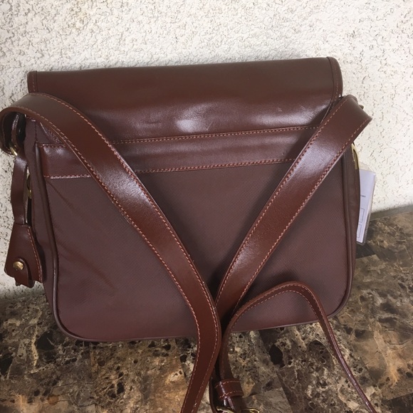 NWT Vintage Piero Guidi crossbody purse brown - Picture 5 of 8